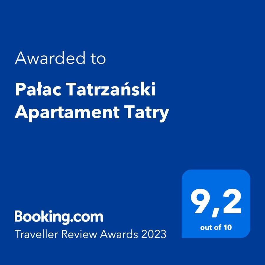Palac Tatrzanski Apartament Tatry Bukowina Tatrzańska Exterior foto
